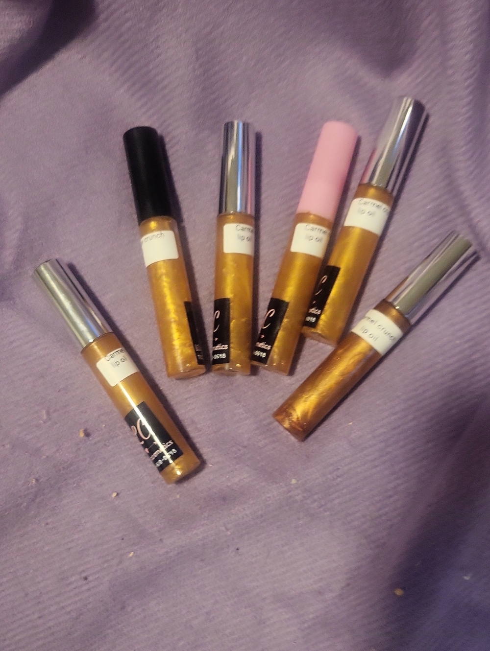 Carmel Crunch Lip Oil Handmade Qt 1